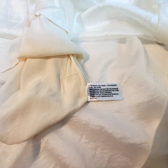 Future Collective Womens Cream Pleated Midi Skirt 10 Made from lightweight fabr - Picture 6 of 9